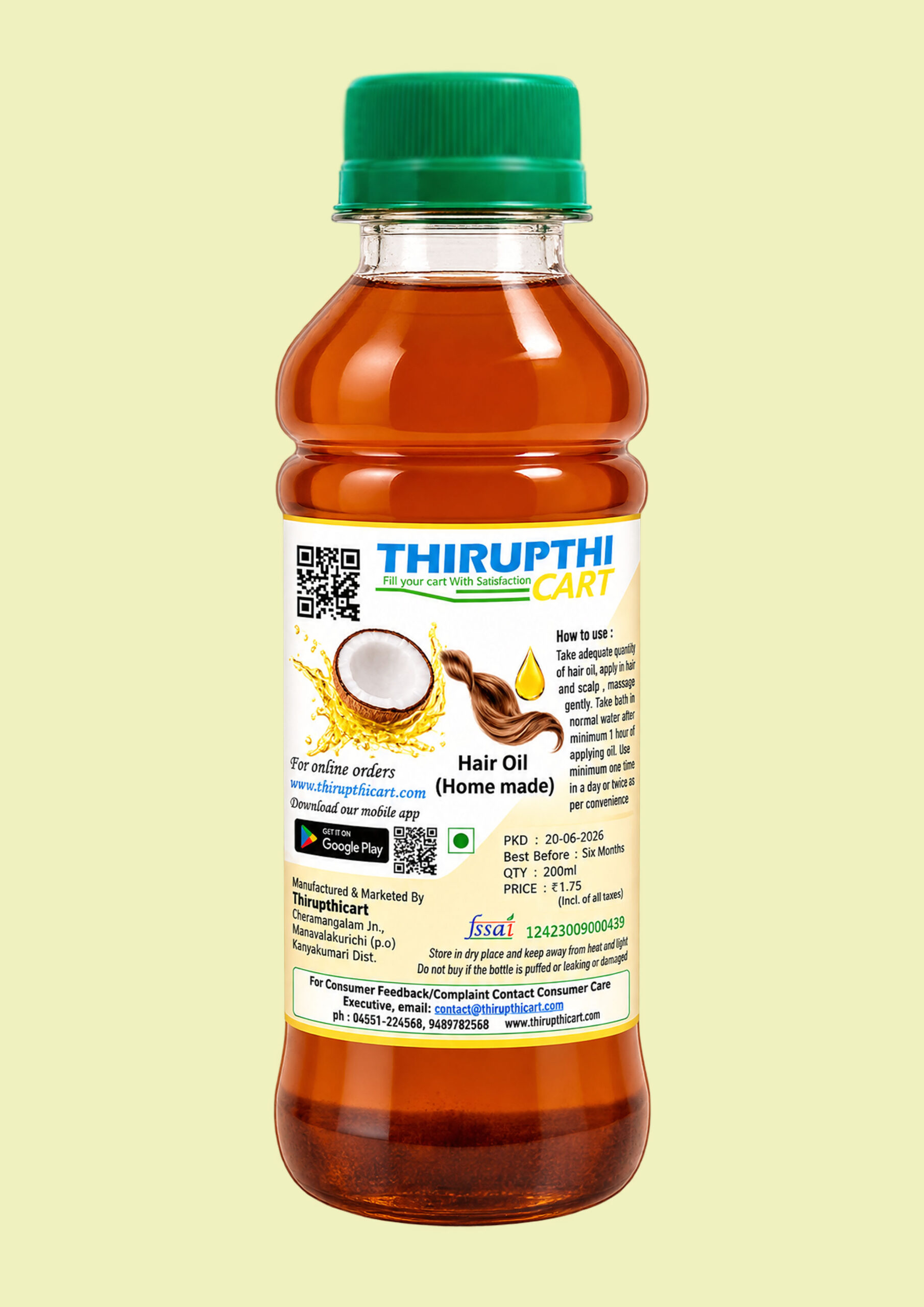 hair oil natural